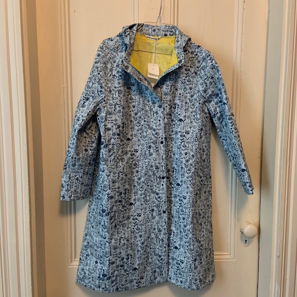 Mina Perhonen Raincoat Letter of Flower print NWT - Picture 3 of 12